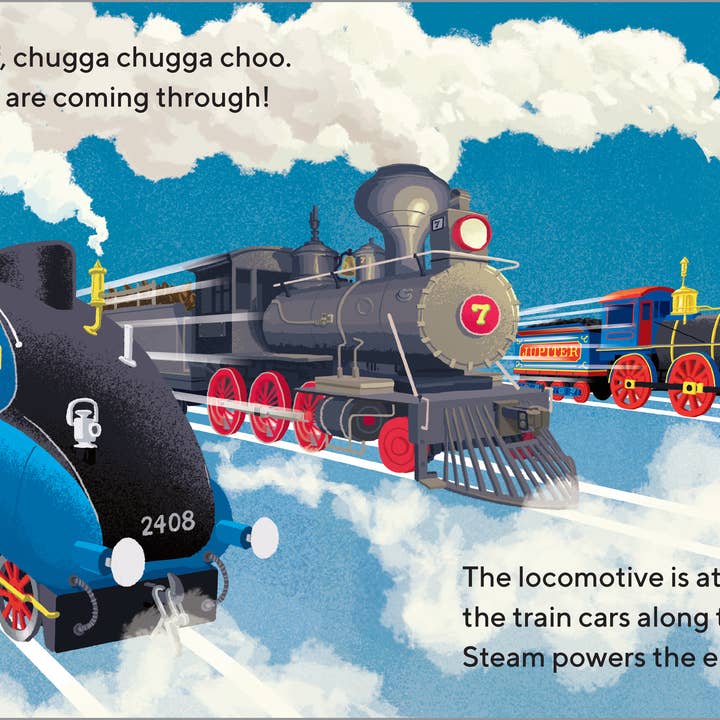 Sourcebooks - Wholesale Preschool Book (3-5) - Trains Coming Through!3