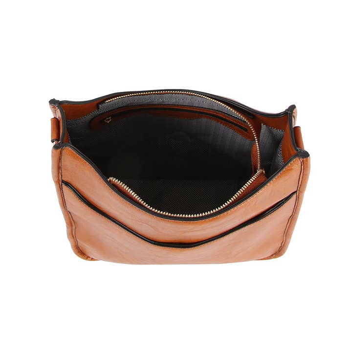 Handbag Factory Corp - Vente Sac porté épaule – femme - Sac à bandoulière stylisé avec poche avant8