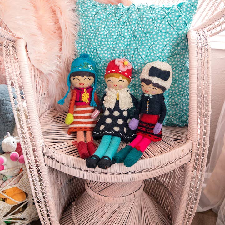 French Knot Doll - Saheli for wholesale on Faire