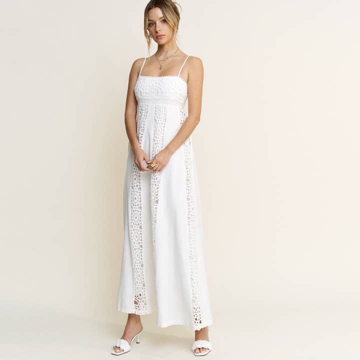 Hersy - Wholesale Dress - Women's - CROCHET MAXI DRESS-HED0017