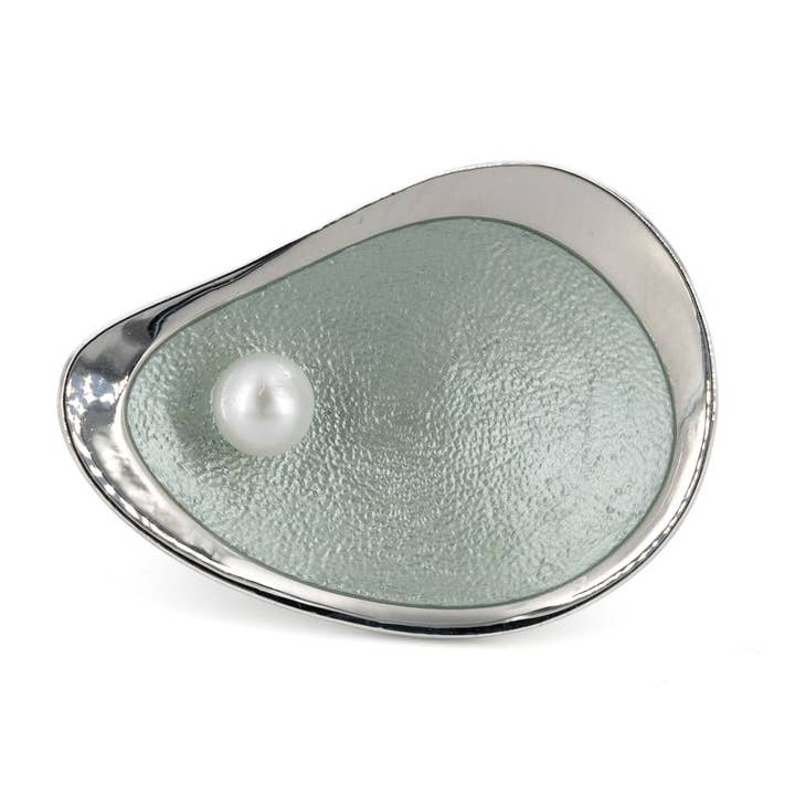 Drop ring with pearl for wholesale by KLK