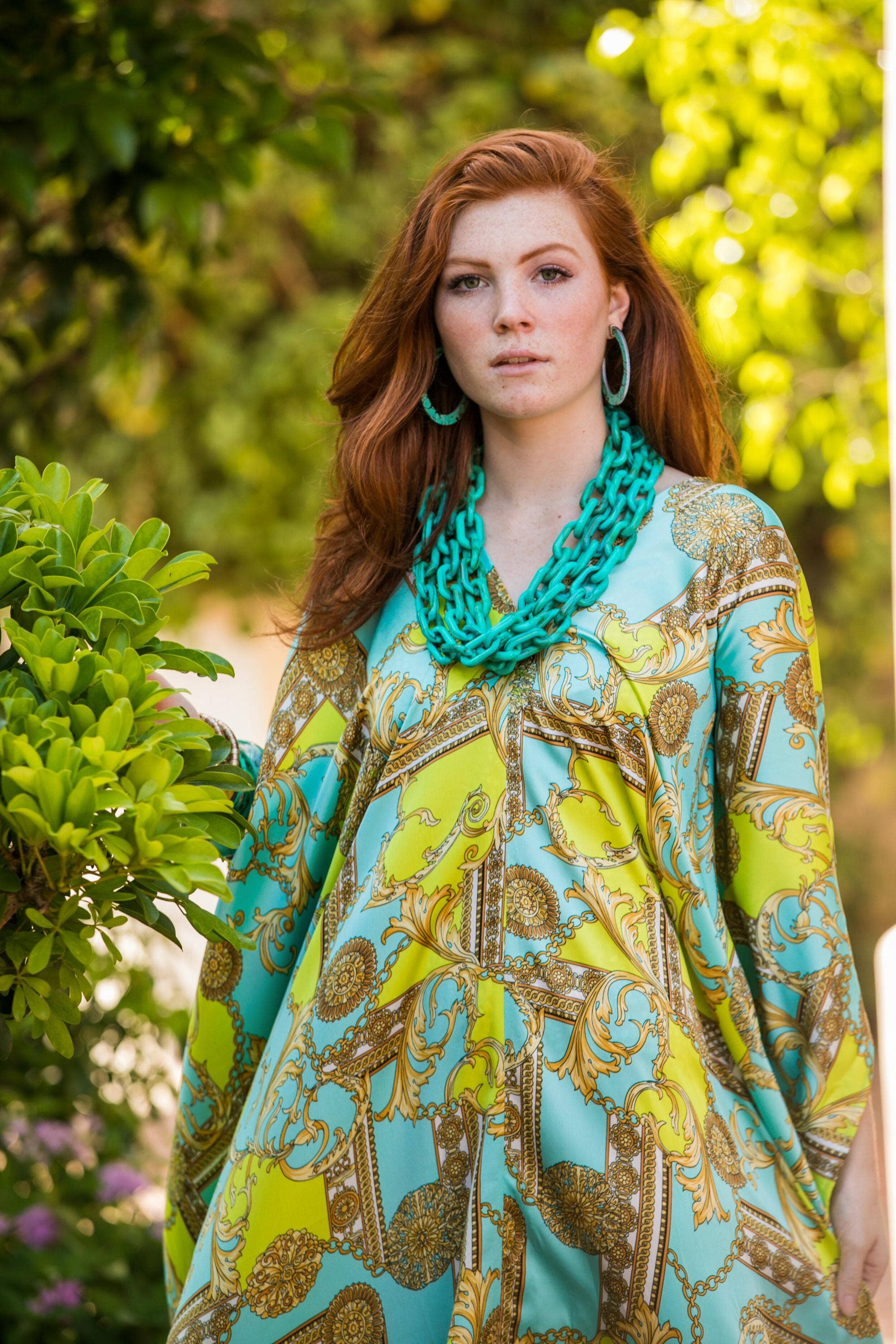 Jennafer Grace - Wholesale Kaftan - Women's - Voglia Blu Caftan Kaftan Dress1