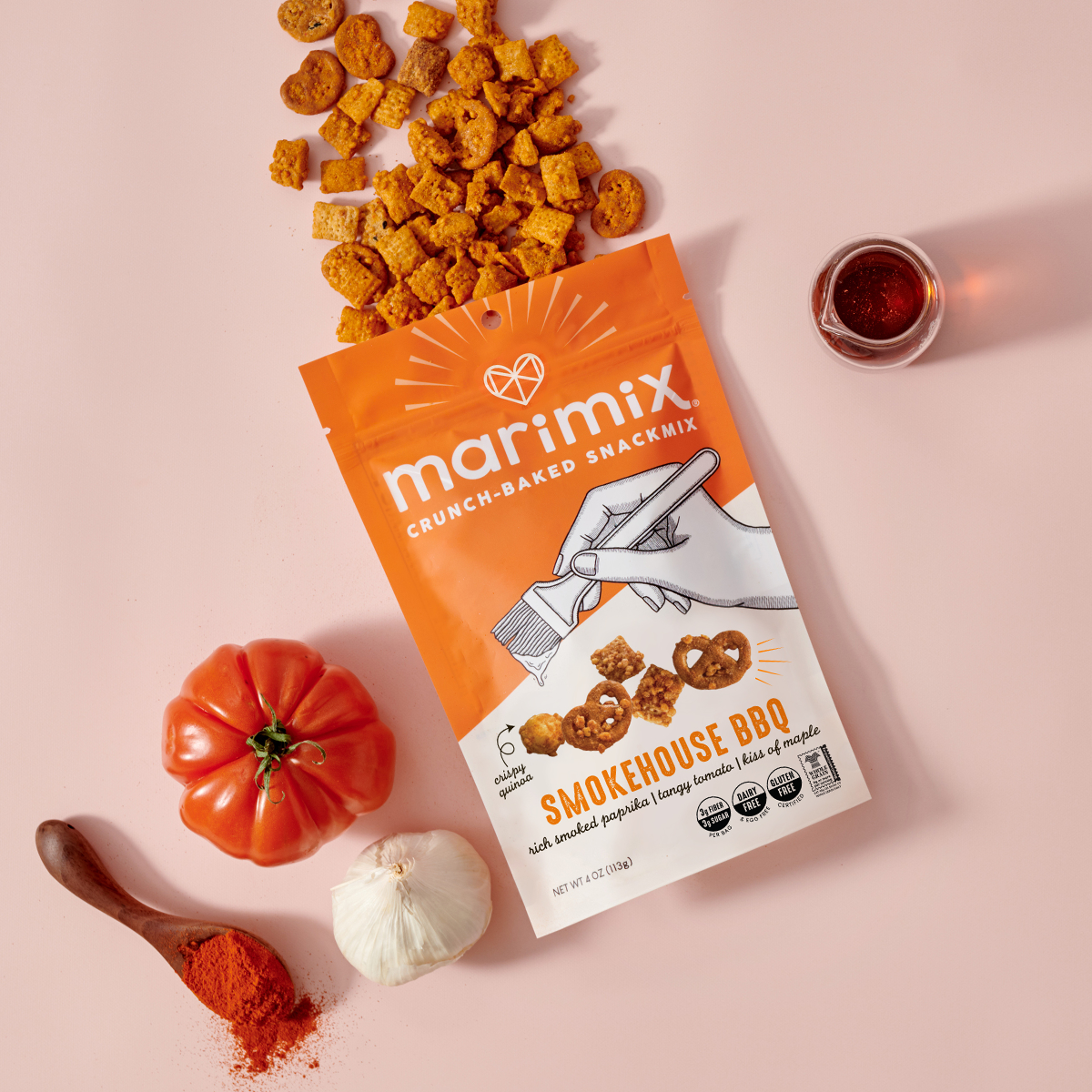 MARIMIX Crunch-Baked Snackmix - Wholesale Pretzels - Smokehouse BBQ5