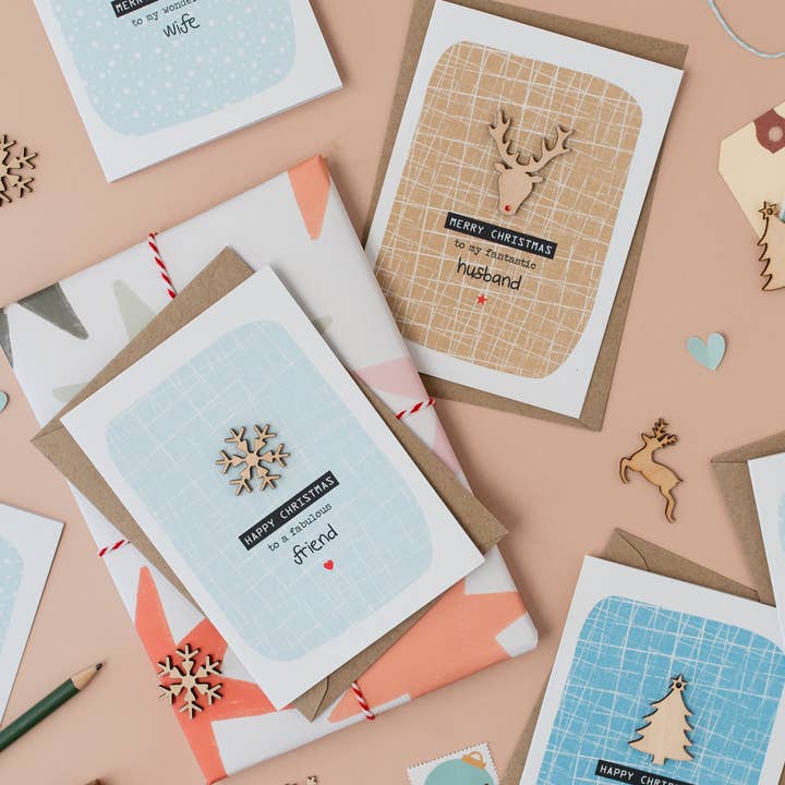 Daisycat – Großhandel Weihnachtskarte – Weihnachtskarte für Ehemann1