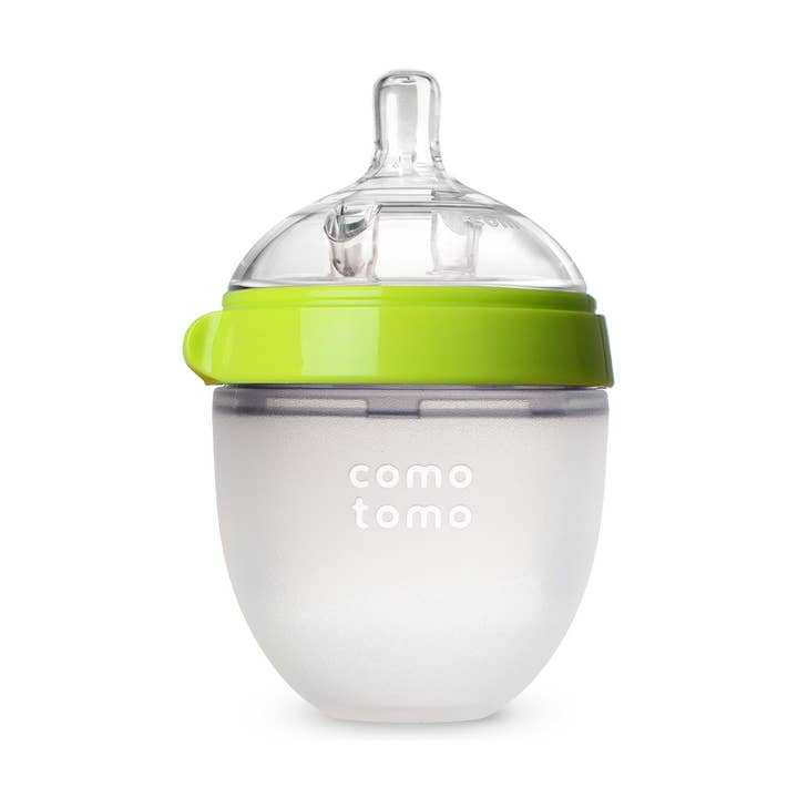 Comotomo Baby Bottle, Single Pack - 5oz - Green for wholesale by Comotomo