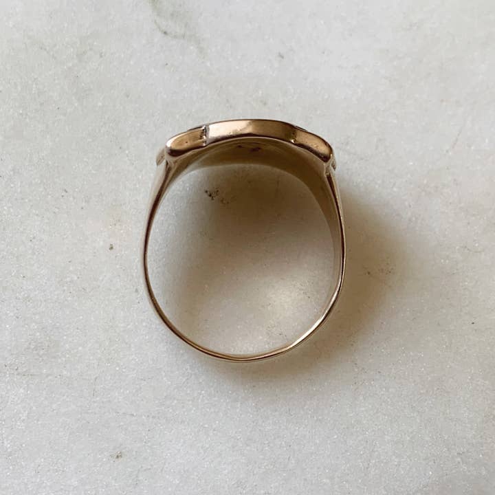Mimosa Handcrafted - Wholesale Signet Ring - TIGER RING