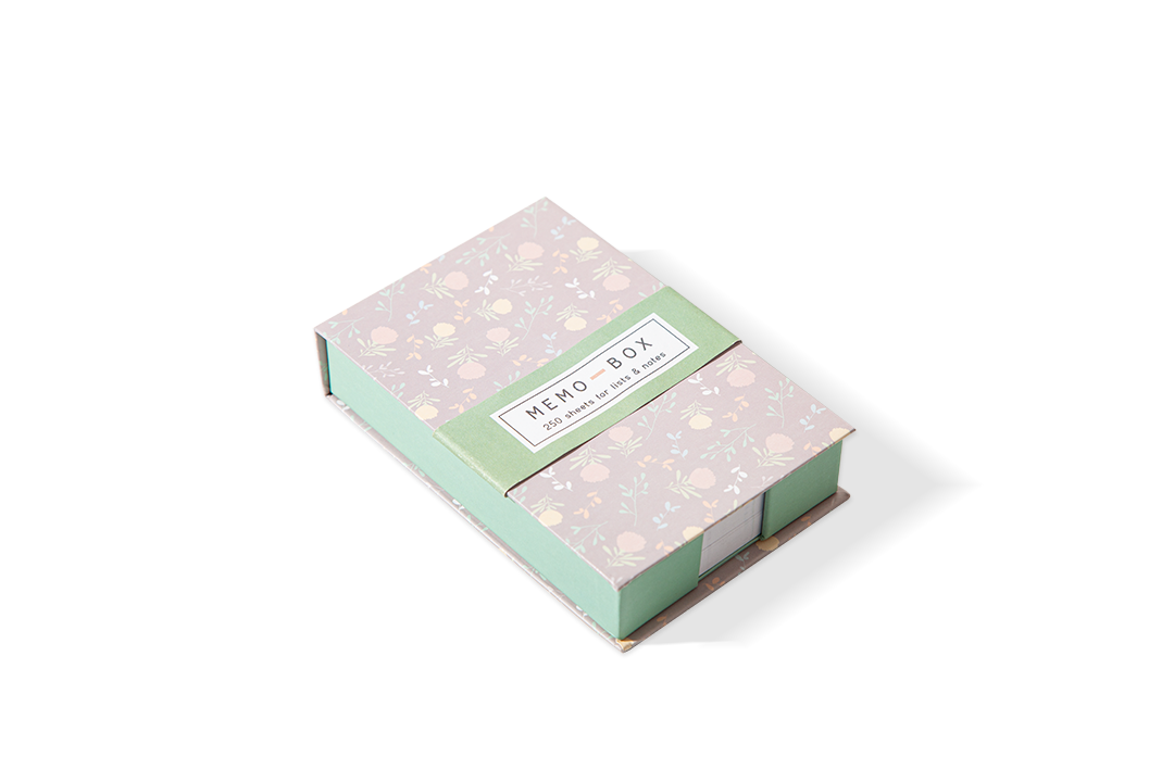 Edicare Editora, Lda. - Wholesale Notepad - MEMO BOX (PATTERNS)1