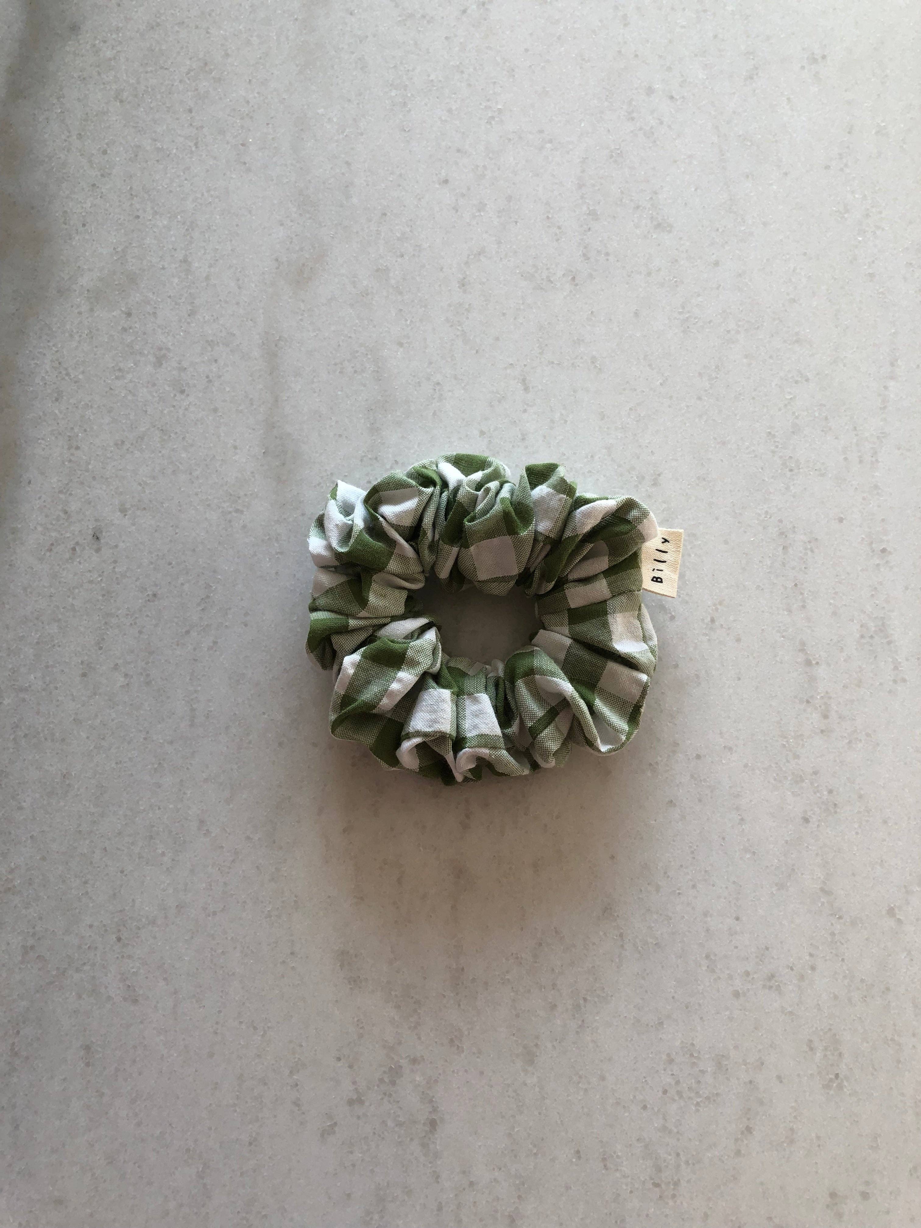 Billy Bamboo - Wholesale Scrunchie - Women's - GINGHAM SCRUNCHIES  - neutral8