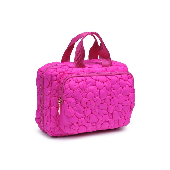 Urban Expressions - Wholesale Toiletry Bag - Women's - Petal Plush Nylon Travel Organizer