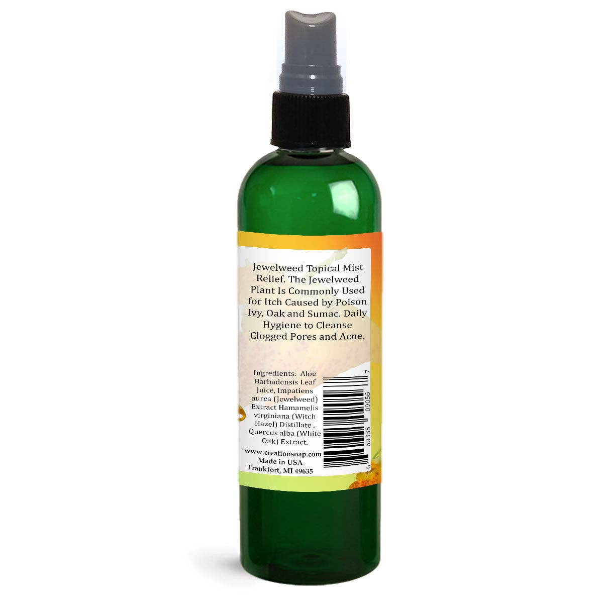 Creation Farm Inc - Wholesale Insect Repellent - Jewelweed Topical Mist 4 Oz Soothes Poison Ivy And Poison Oak Bee Stings Sumac And Oak With Aloe Vera Extract4