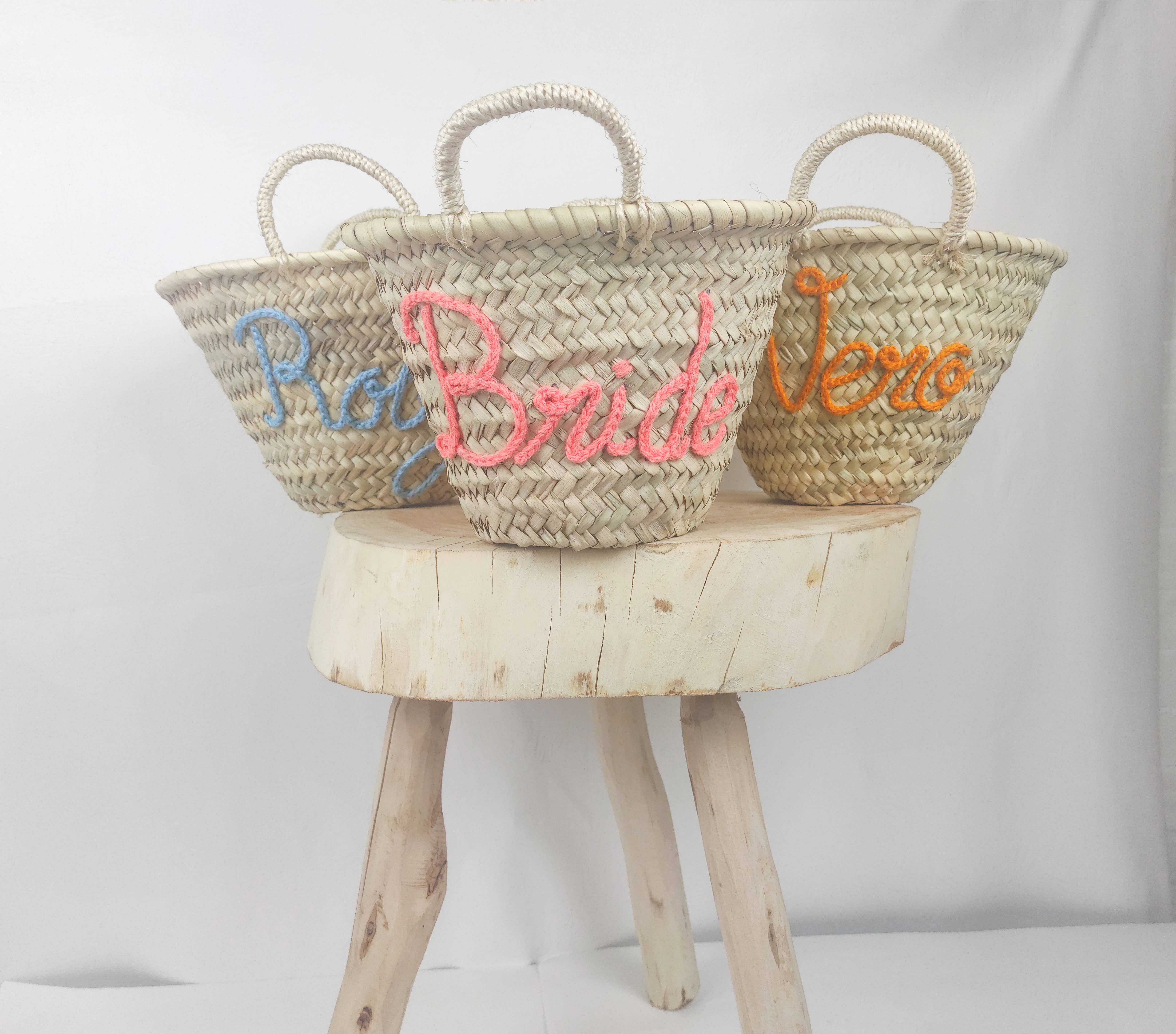 ProHandmadeDesign - Vente Sac de plage - Sacs en paille personnalisés élégants, parfaits pour les baby showers4