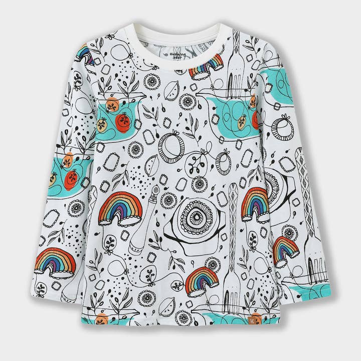 Culinary Fun Long Sleeve Tee for wholesale by Hummingbear