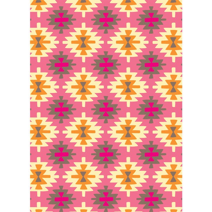 Kilim Tapijtpatroon Blanco Kaarten (4 bar) - Boxset voor wholesale door THE FOUND