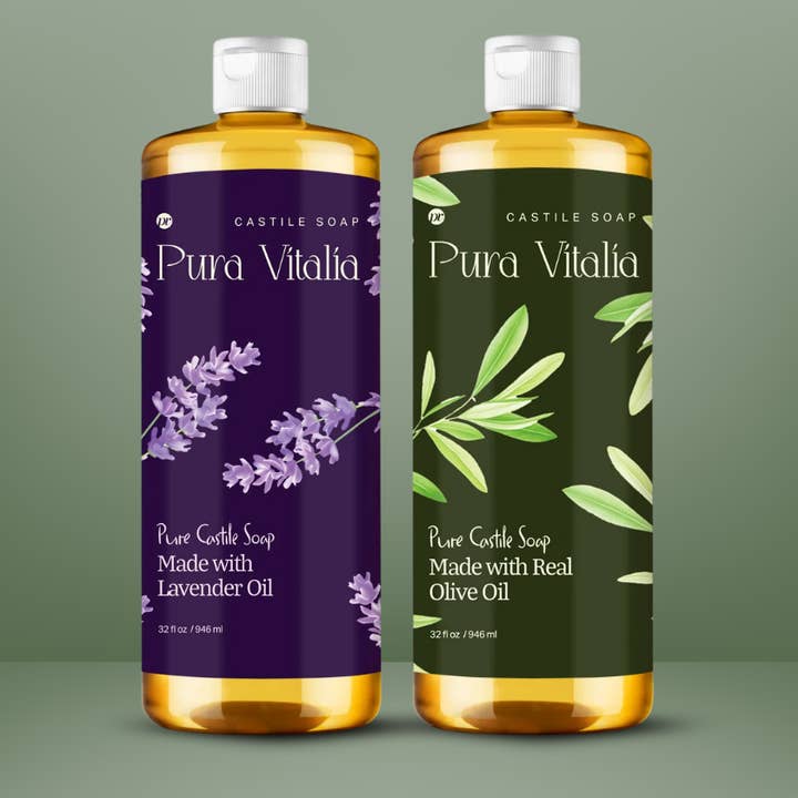 Lavanda e Sem Perfume Conjunto de 32 Oz por atacado de Pura Vitalia