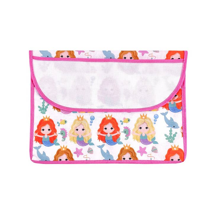 Almatex srl - Wholesale Pouch - Women's - NAPKIN/BIB HOLDER bag cm.20x29 with PERSONALIZED pocket3