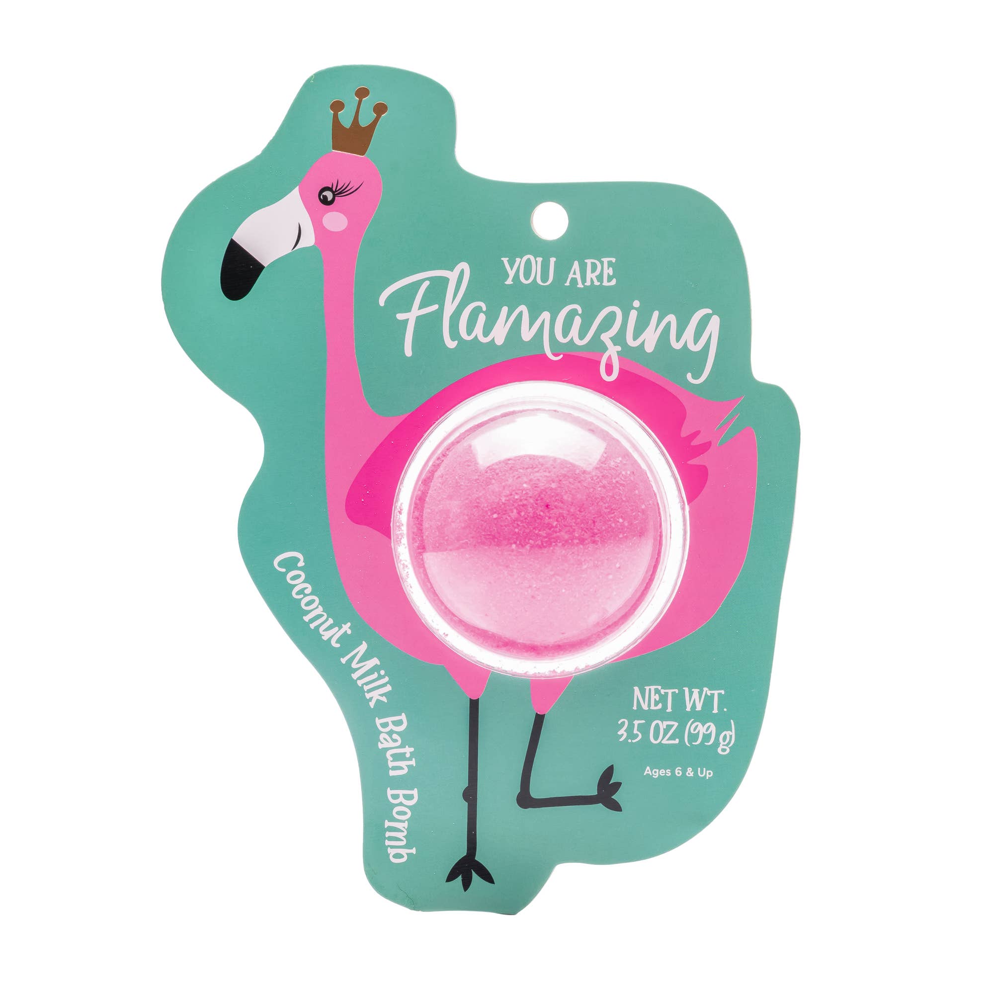 Cait + Co - Wholesale Bath Bomb/Fizz - You are Flamazing Flamingo Clamshell Bath Bomb1