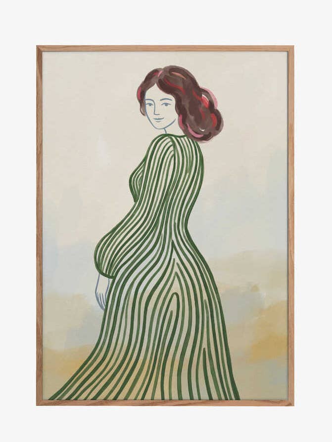 Den gröna klänningen för wholesale av Pictufy Wholesale