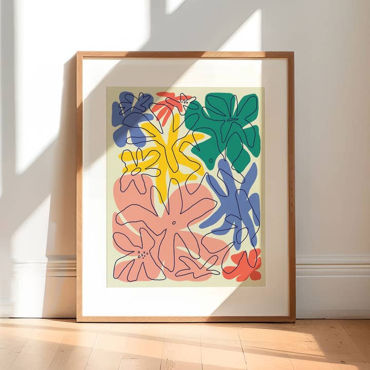 Abstract Flower Display for wholesale by Stefouchat