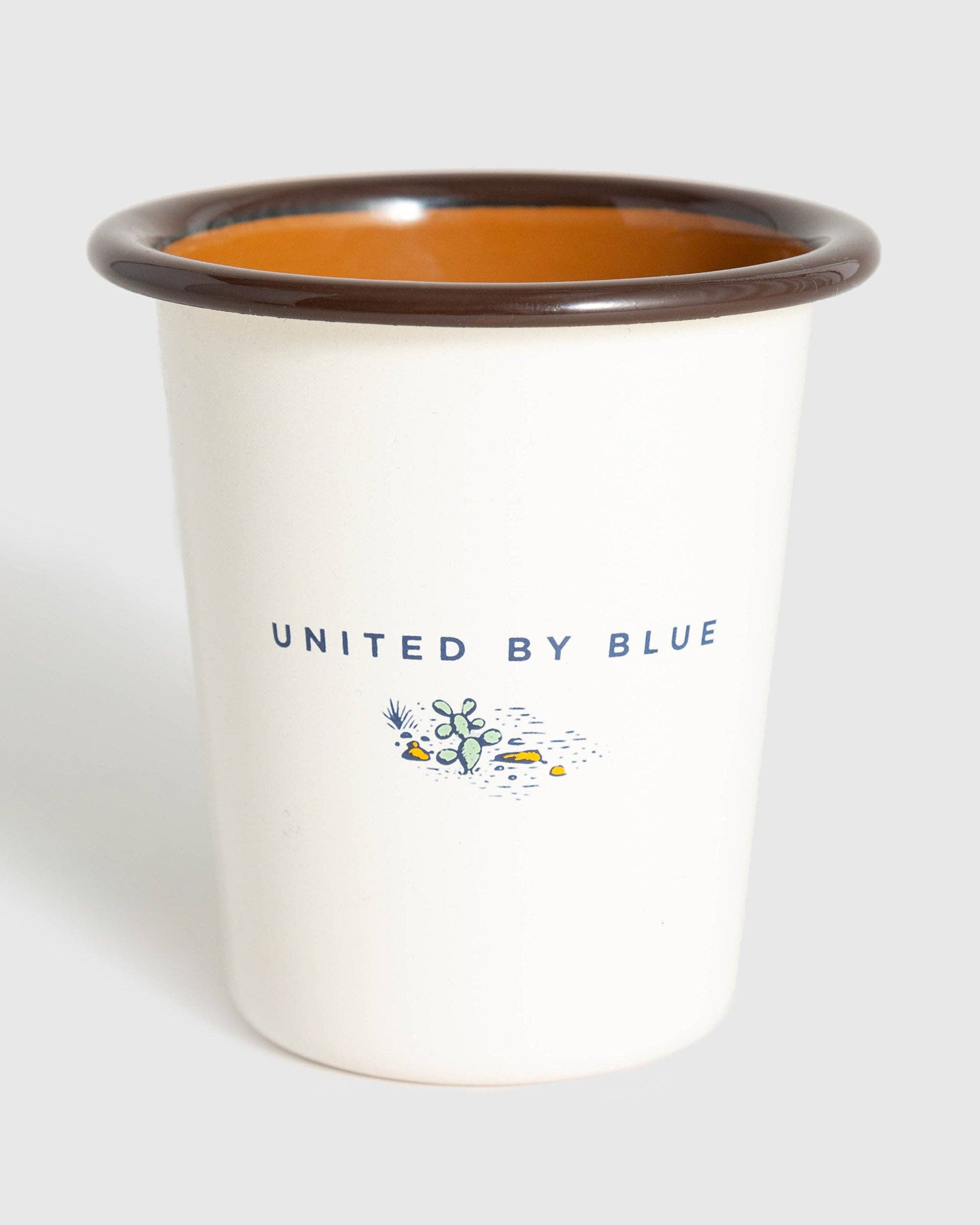 Cream Desert Chill Enamel 8 Oz. Tumbler for wholesale on Faire1