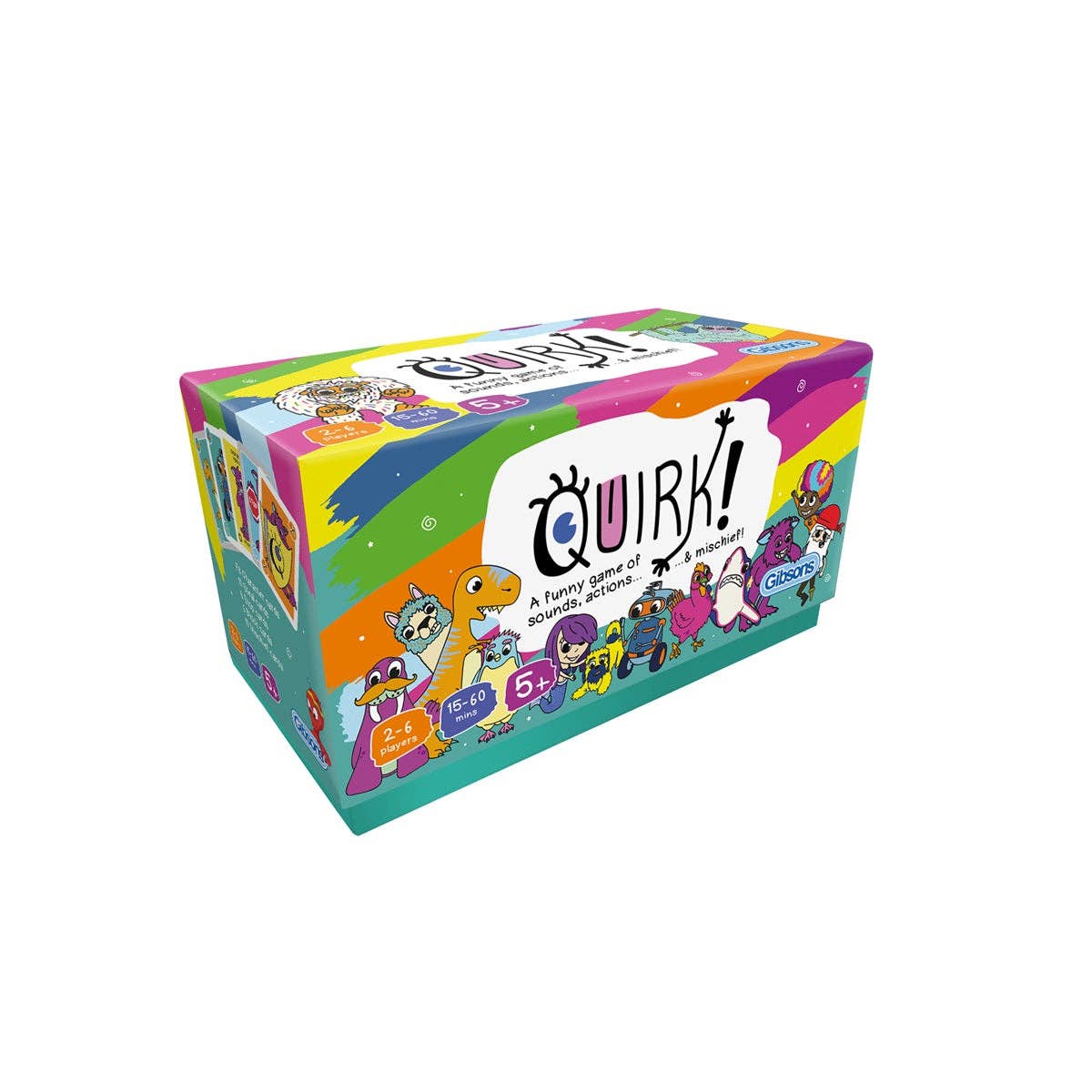 Gibsons Games Ltd – wholesale Card game – Quirk! Family Game0