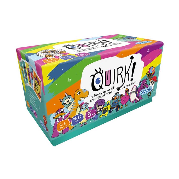 Gibsons Games Ltd – wholesale Card game – Quirk! Family Game0