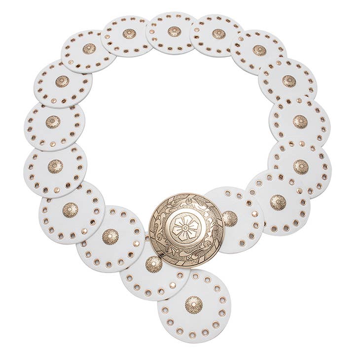 Oblige by G - Wholesale Belt – Women's - Western-Inspired Studded Circle Belt
LVBT-1024