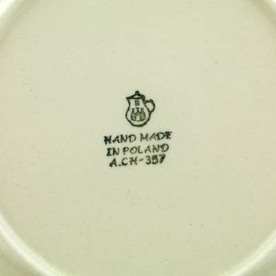 Polmedia Polish Pottery - Wholesale Decorative Plate/Dish/Bowl - Dessert Plate 8" Copernicus Theme3