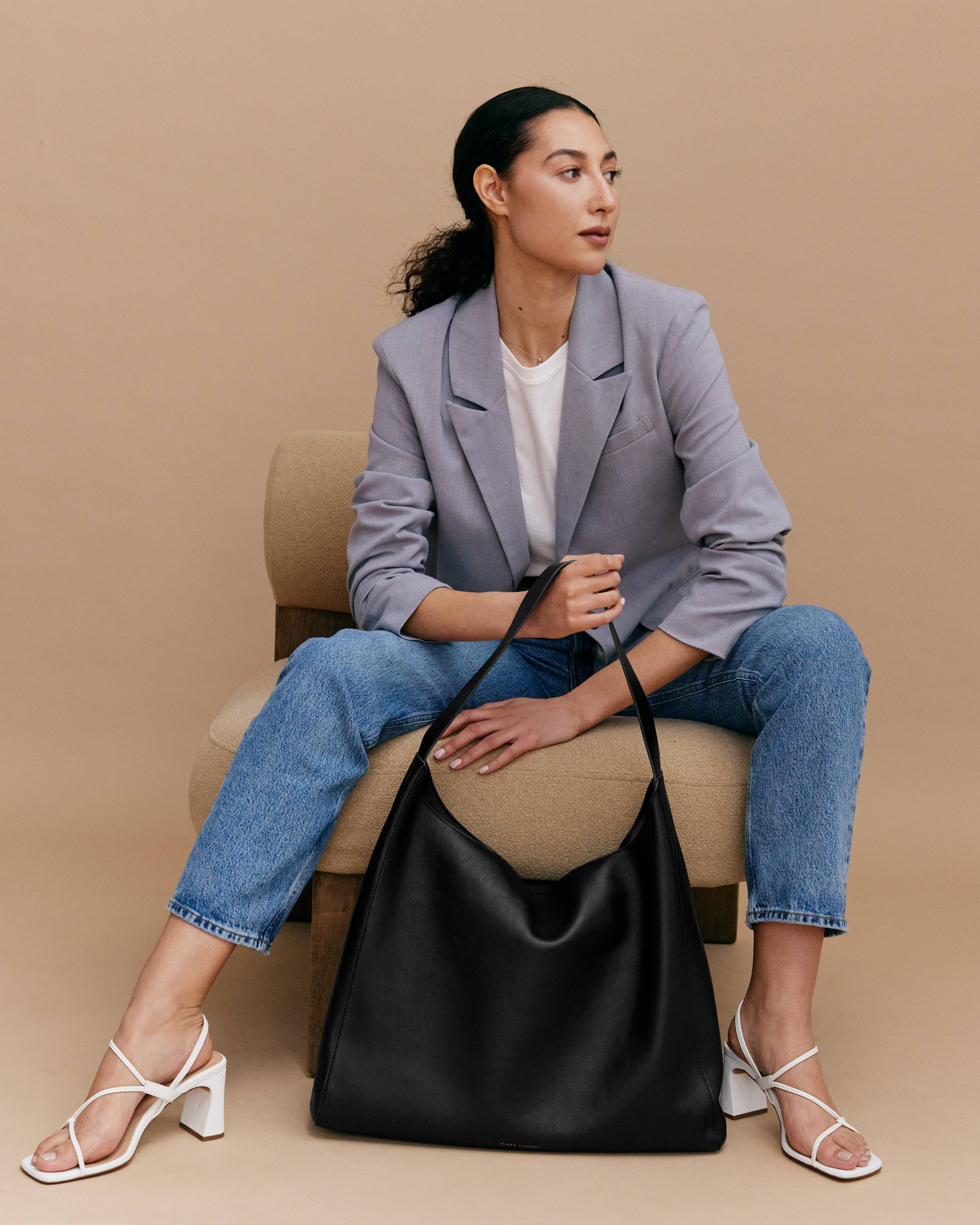 Minor History - Wholesale Shoulder Bag - Women's - The Overtime Tote - Black6