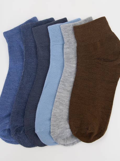 12 par blandade enfärgade strumpor för wholesale av Hana