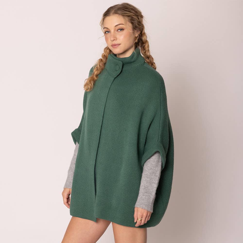 Sensibling Corp. - Wholesale Cardigan - Women's - Solid Neck Button Cardigan
17