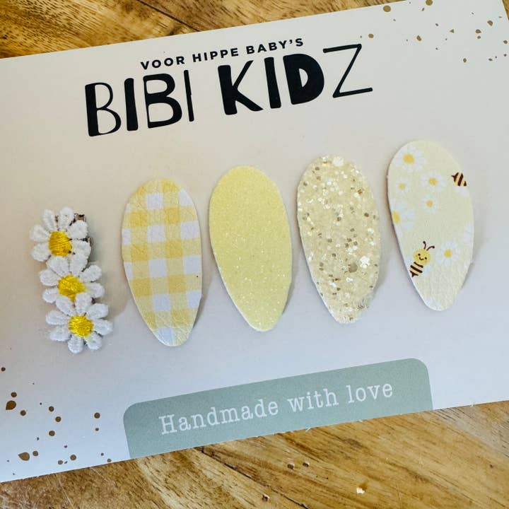 Setje Haarspeldjes Flower 15 voor wholesale door Bibi Kidz