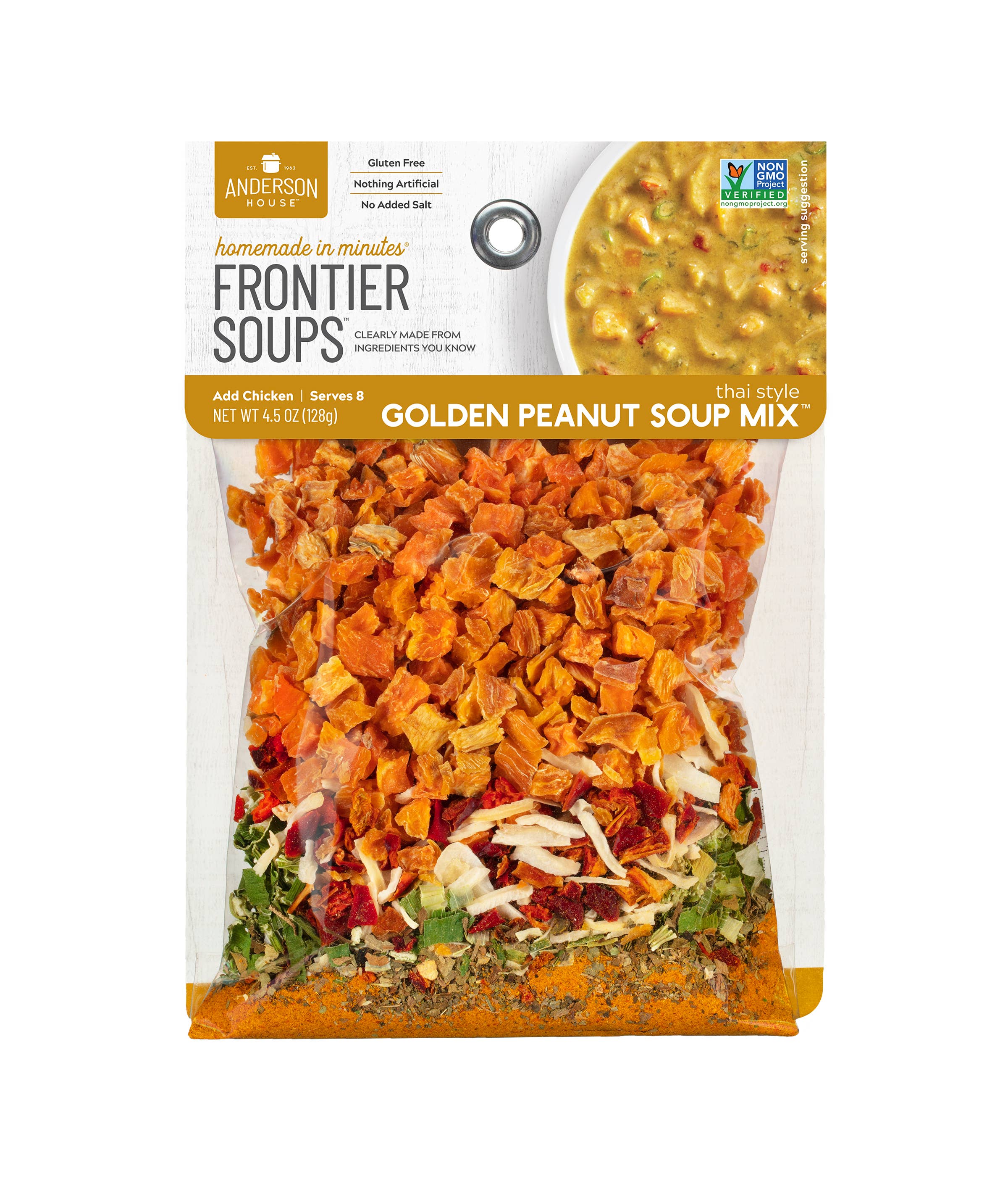 Anderson House | Frontier Soups - Wholesale Soup - Thai Style Golden Peanut Soup Mix