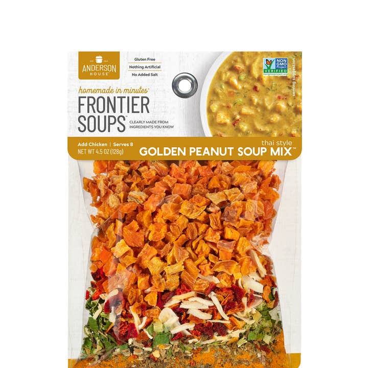 Thai Style Golden Peanut Soup Mix and other Purchase Wholesale meals with vegetables. Free Returns & Net 60 Terms on Faire trending on Faire.