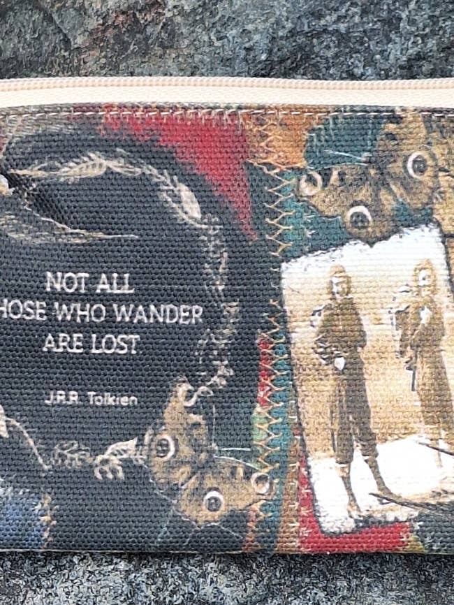 Not All Who Wander Coin Purse for wholesale by Old Bagzz
