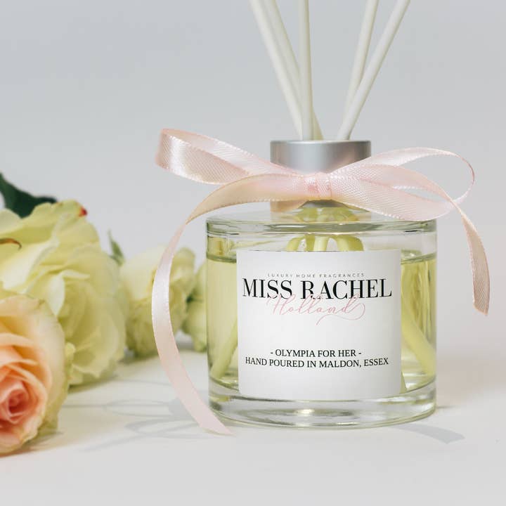 Olympia for Her Luxury Reed Diffuser for wholesale by Miss Rachel Holland