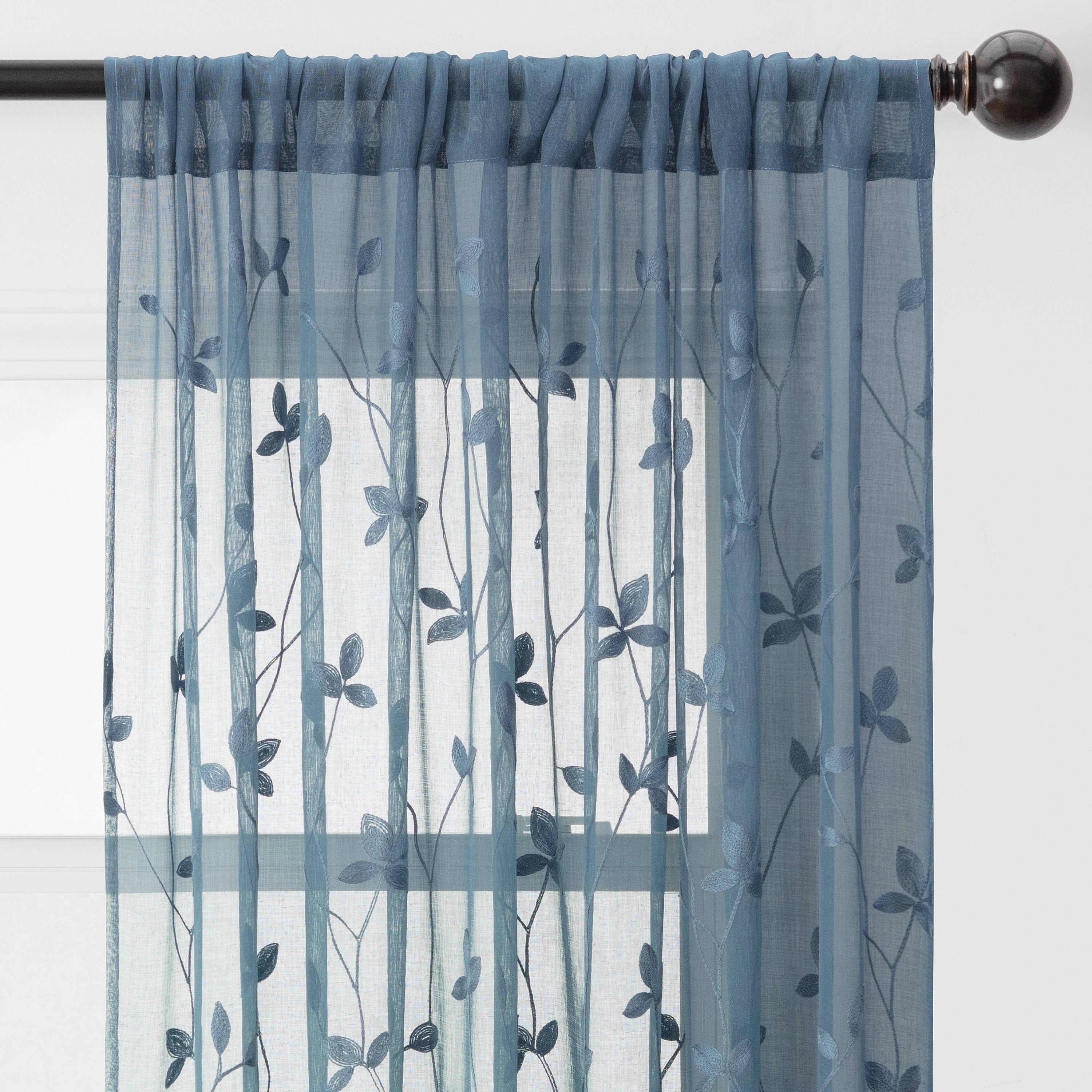Chanasya - Wholesale Curtain - Sheer Vine Curtains1