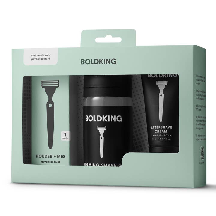Boldking 3-in-1 Set Gevoelige Huid - de complete scheerset! voor wholesale door Boldking