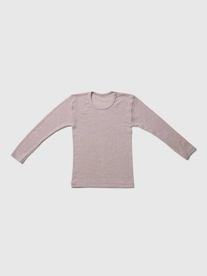 MINI LILA - Wholesale T-Shirt - Kids - Organic Merino Wool and Silk Kids Shirt20