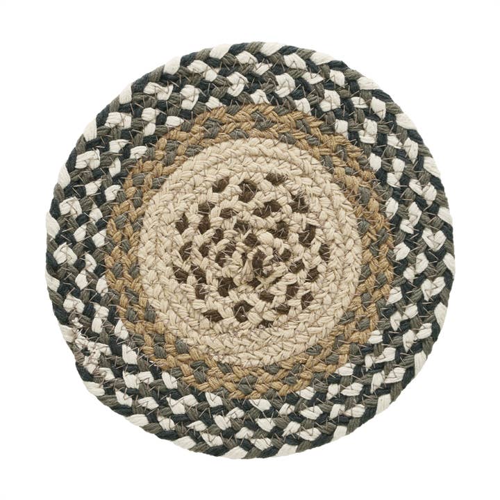 IHF HOME DECOR/IHF RUGS - Wholesale Area Rug - Harbor Braided Jute Area Rug & Tabletop Collection BR-296
