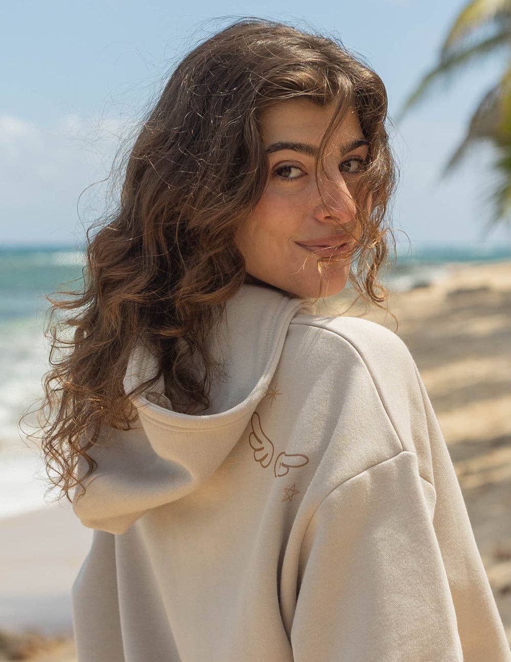 Elevated Faith - Wholesale Hoodie - Women's - Made New Cream Unisex Hoodie1