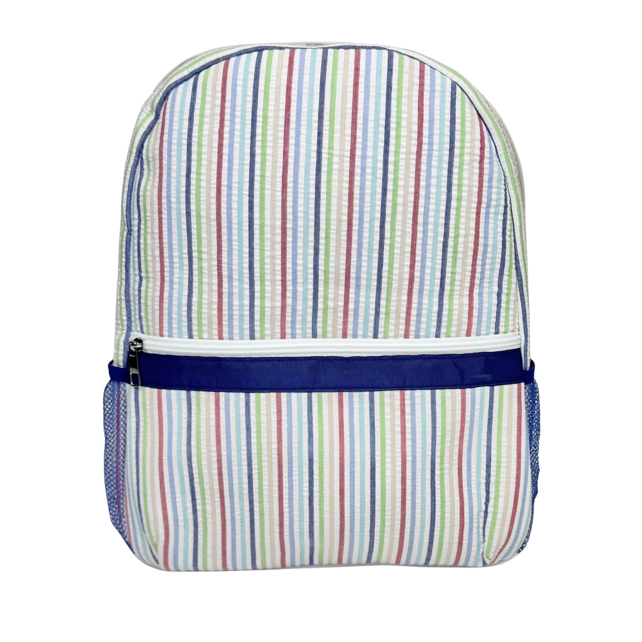 Love That Cotton - Wholesale Backpack - Kids - Seersucker Backpack (Full Size)9