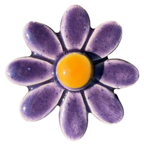 Pannonhem AB. - Wholesale Artificial Flowers - Ceramic Flower Daisy/small, Plant stake,Daisy on stem3