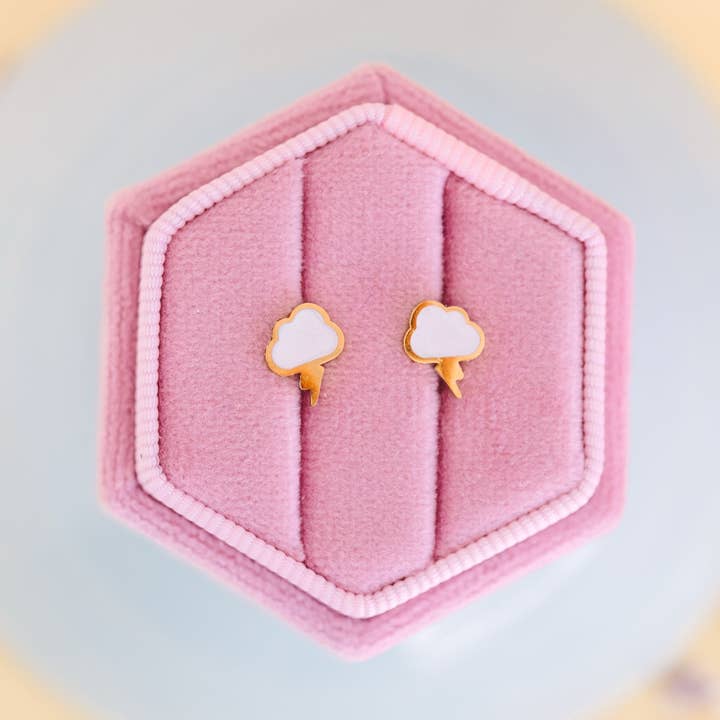 Pierced Co - Wholesale Stud/Post Earrings - Storm Cloud0