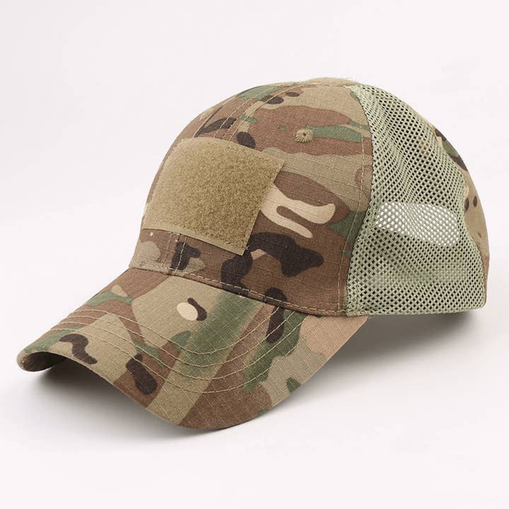 JupiterGear Home - Wholesale Trucker Hat - Unisex - Army-Style Outdoor Patch Hat with Adjustable Strap1