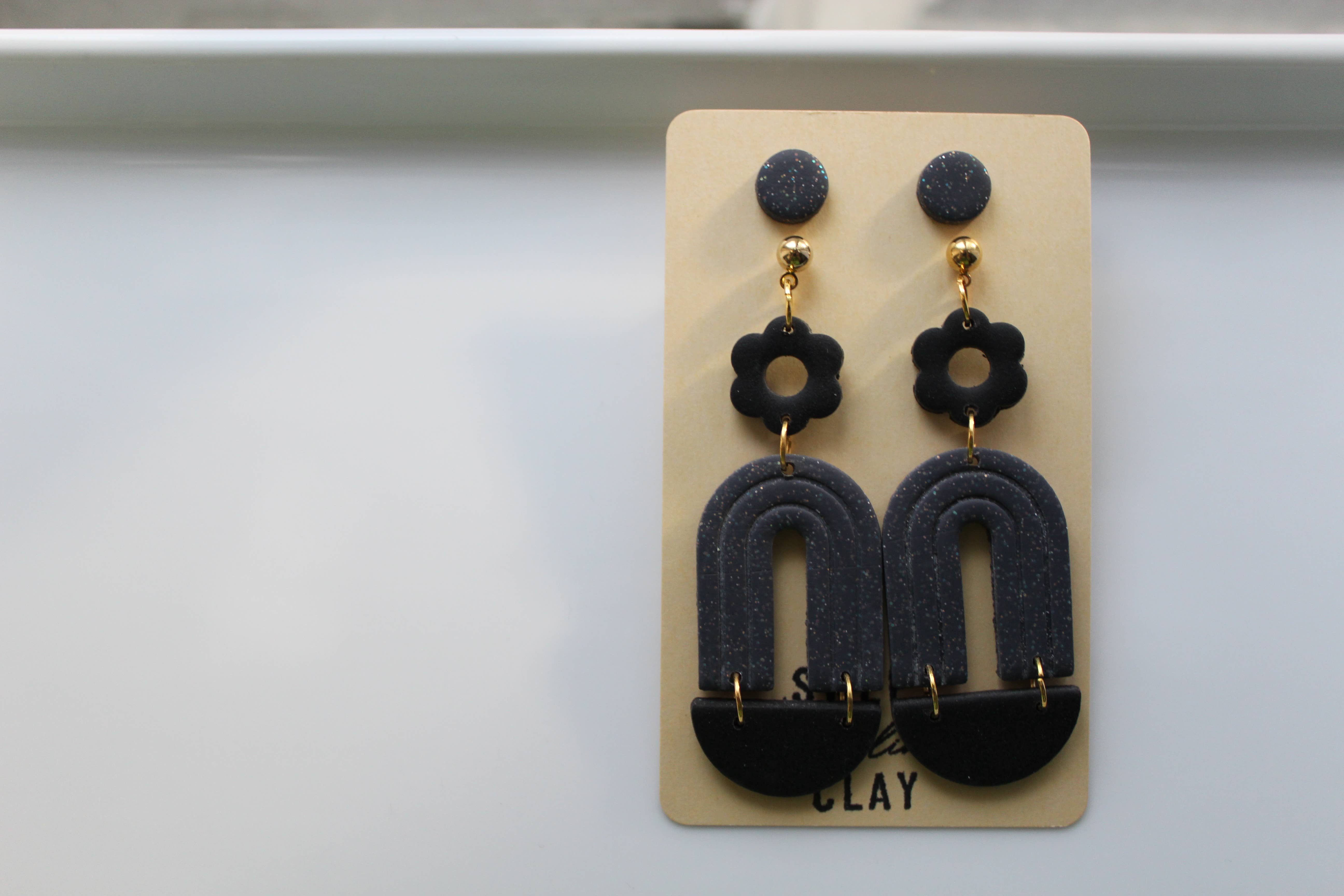 Sweet Caroline Clay - Wholesale Dangle Earrings - Doubles Set (Dangle + Stud) - Handmade Polymer Clay Earrings2