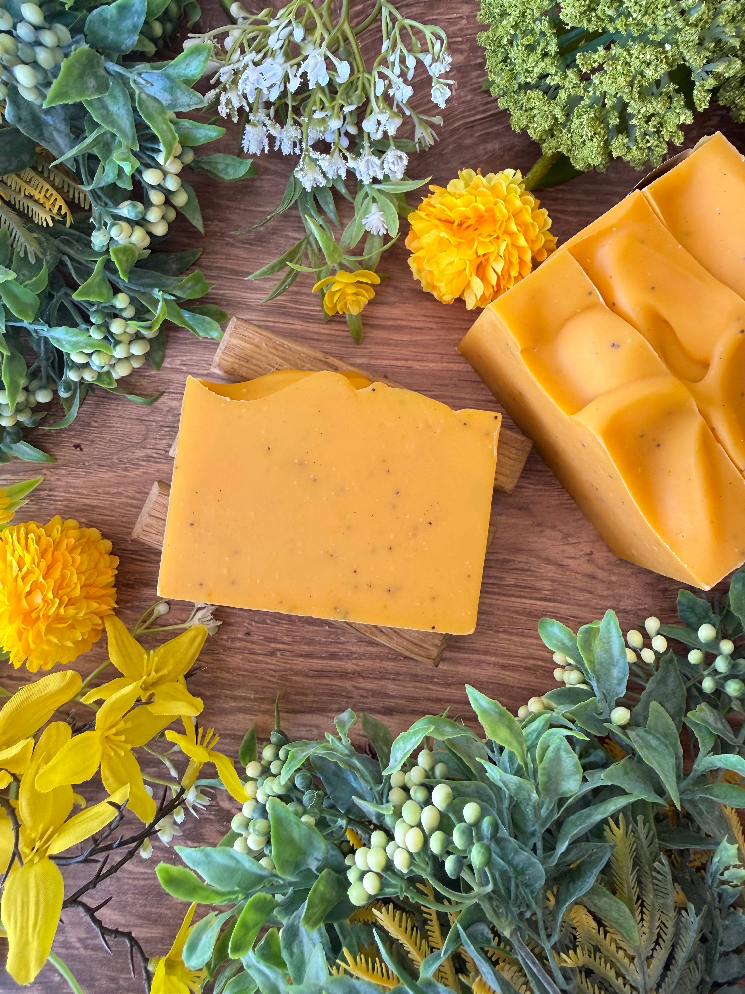 Ashley Marie Soap - Wholesale Bar Soap - Lemondrop Handmade Soap Bar | Citrus Artisan Soap1