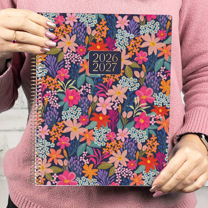 2026-27 Soft Cover Academic Planner, 8.5x11 Size for wholesale by bloom daily planners