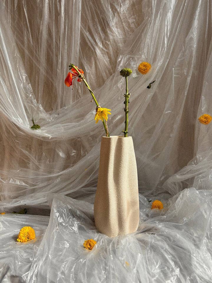 Amanitas Garden | Grand vase imprimé en 3D | Grès pour la vente par Amanita Labs