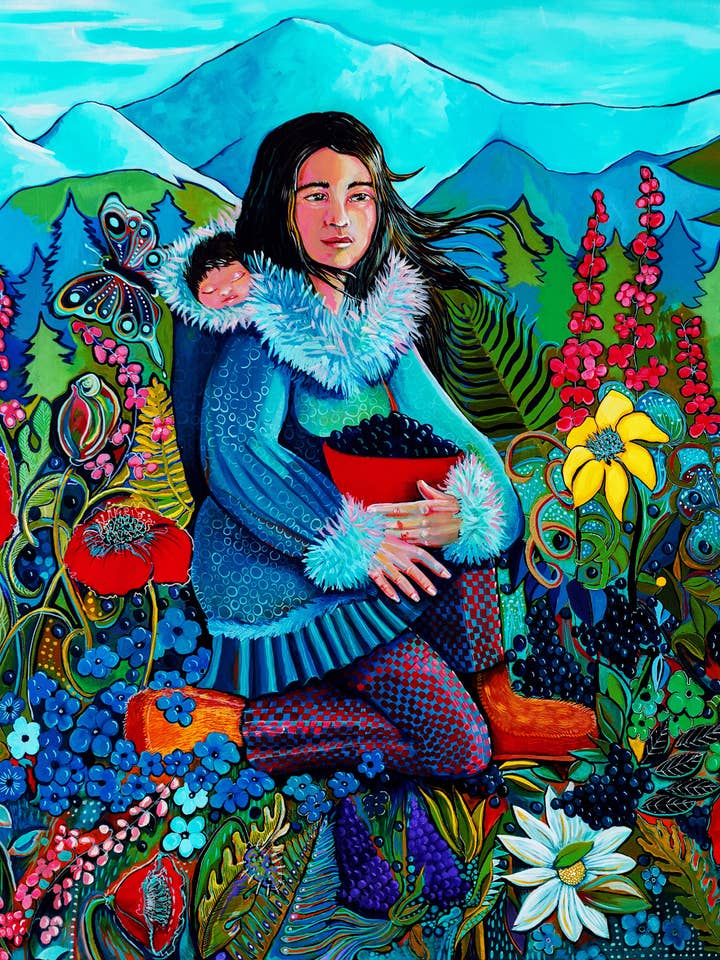 MAMMA BESSENPLUKKER voor wholesale door Sevigny Studio