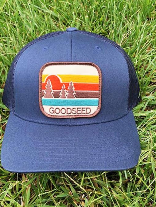 Pacific Pines Trucker Hat för wholesale av Goodseed Clothing